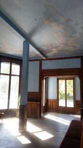 Décoration decorative plafond peint, ciel