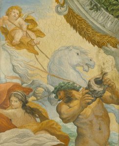 Fresque Peinture a fresco sur mortier chaux sable