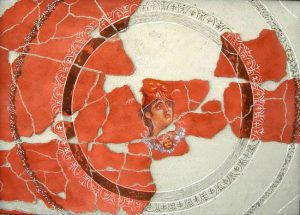 Fresque d'après Pompéi