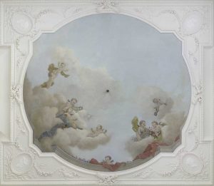 Legion Honneur plafond peint Faustin Besson Légion d'Honneur plafond peint d'après Faustin Besson