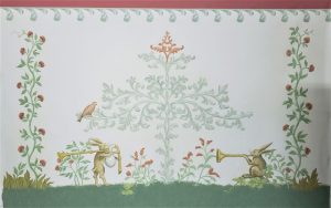 Toile peinte, Ancienne Douane, Strasbourg (pour Benjamin Craig)