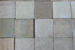 Carreaux 10 x 10 cm, gamme BERBERE, patinés et vieillis.