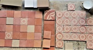 Carrelage pour crédence de cuisine avec motif sur mesure, 10x10 cm. Les oranges