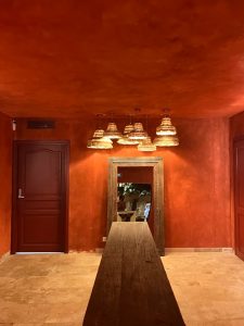 Chaux rouge à Boccamar (Nice)