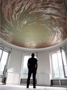 plafond peint moongold