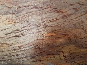 Patine effet écorce bois
